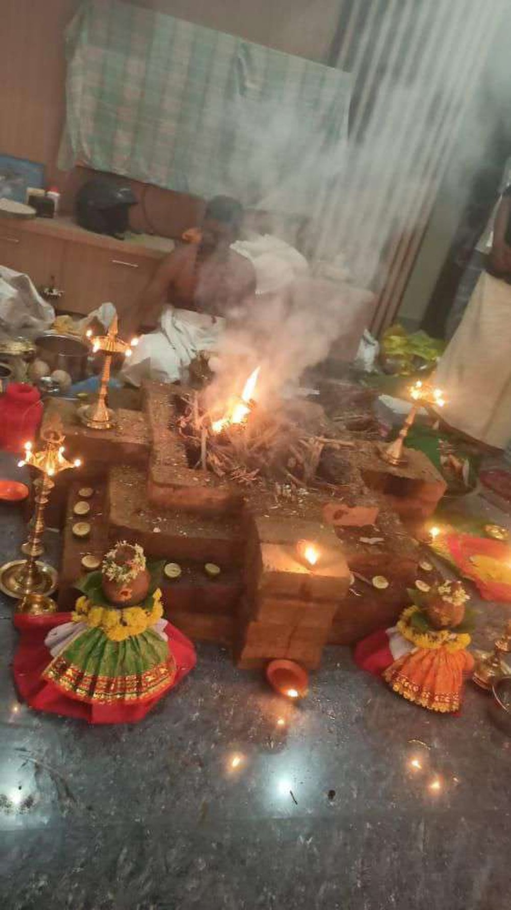 Homam fire ritual